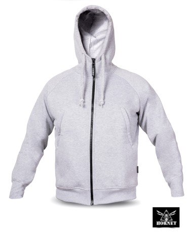 URBAN SWEATER with a hood - COLOR GRAY